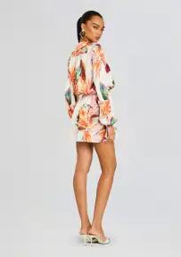 Jill Mini Dress(White Multi,XXS)