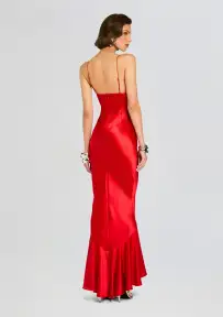 Rosalia Dress(Red,XXS)