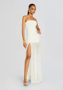 Adele Dress(White,XXS)