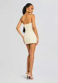 Deema Pearl Dress(Ivory,XXS)