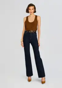 Elizabeth Suede Tank Top(Toffee,XXS)