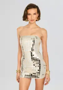 Kaleido Dress(Ballerina/Gold,XXS)