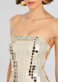 Kaleido Dress(Ballerina/Gold,XXS)