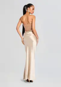 Alexandra Dress(Latte,XXS)