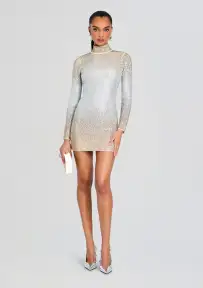 Anica Embellished Knit Dress