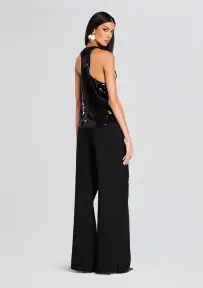 Mandy Sequin Top(Black,XXS)