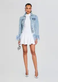 Libby Denim Jacket(Indigo Feather,XXS)