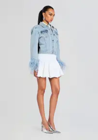 Libby Denim Jacket(Indigo Feather,XXS)