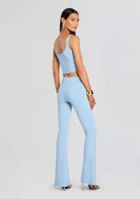 Joliet Knit Pant(Metallic Powder Blue,XXS)