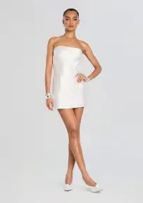Indiyah Dress(White,XXS)