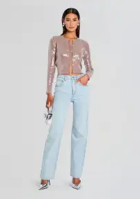 Brooklyn High Rise Straight Jean(Oasis,23)