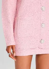 Sana Cardigan(Earl Rose,XXS)