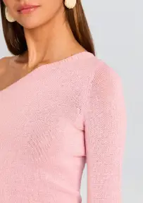 Alivia Knit Top(Coral Blush,XXS)