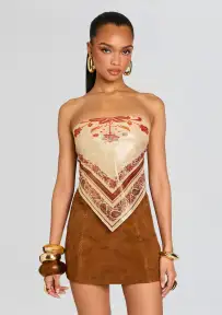Noelle Silk Top
