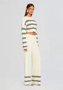 Poe Pant(Eggshell/ Black,XXS)