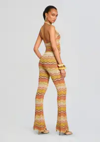 Amira Crochet Pants(Metallic Multi,XXS)