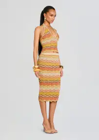 Ivey Crochet Skirt(Metallic Multi,XXS)