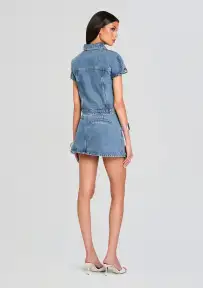 Magda Cap Sleeve Jacket(Lakeside,XXS)