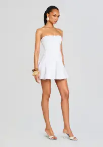 Persephonie Knit Dress(White,XXS)