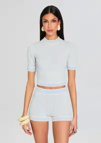 Tif Knit Baby Tee