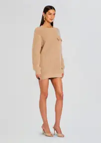 Devin Sweater(Tan,XXS)