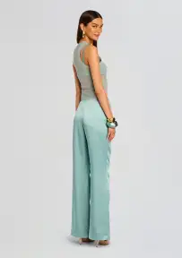 Viva Satin Pant(Frosted Sea,XXS)