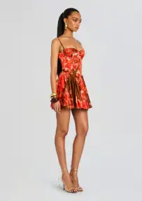 Julietta Dress(Geranium Reverie,XXS)