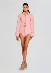 Sabine Suede Short(Primrose,XXS)