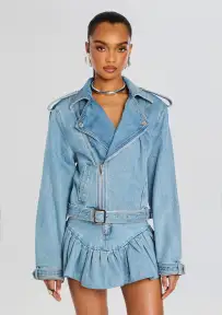 Shay Denim Jacket(Bleeker,XXS)