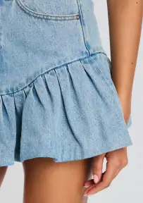 Angelique Denim Skirt(Bleeker,XXS)