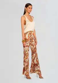 Harmoni Pant(Terracotta Paisley,XXS)