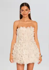 Juni Embellished Dress(Porcelain,XXS)