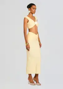 Mirabell Maxi Skirt(Butter 118,XS)