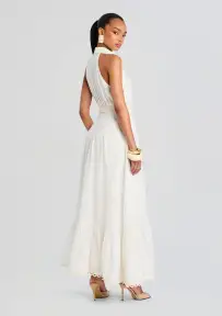 Anvi Shirt Dress(White,XXS)