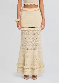 Magdalena Crochet Skirt