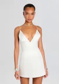 Giavanna Dress(White,XXS)