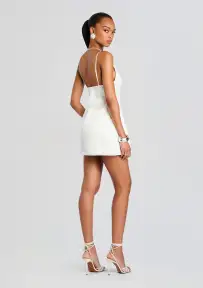 Giavanna Dress(White,XXS)