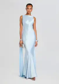 Julia Dress(Ice Blue,XXS)