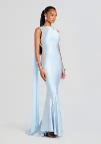 Julia Dress(Ice Blue,XXS)