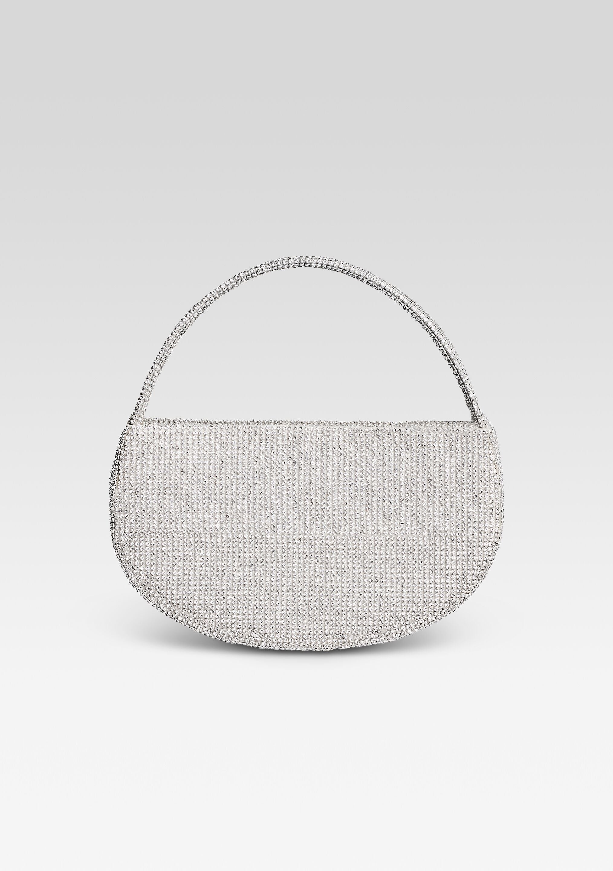 Betsy Medium Crystal Bag - Silver