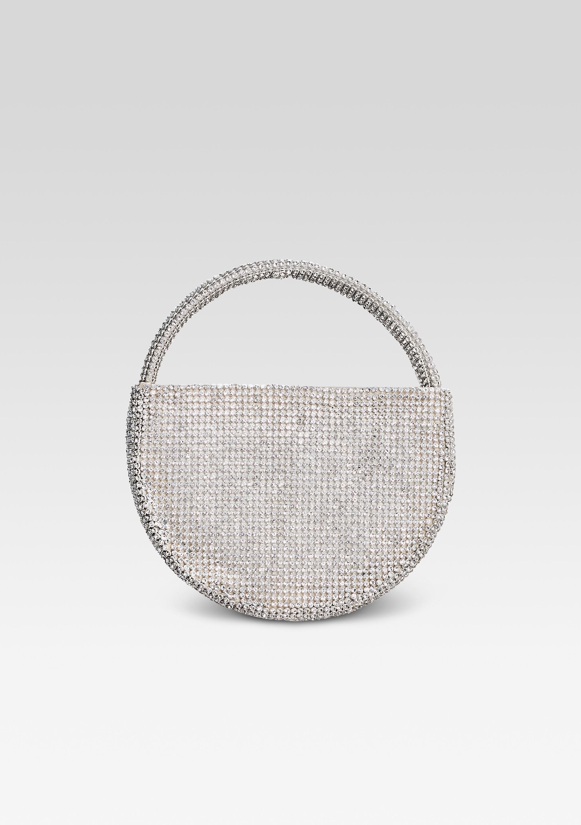 Betsy Small Crystal Bag - Silver