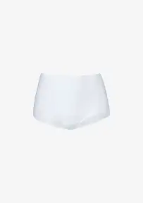 Butter High Rise Bikini(White,XXS)