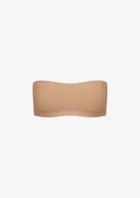 Butter Soft-Support Strapless Bandeau(Beige,XXS)