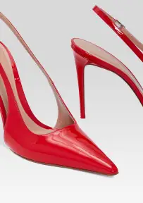 Cindy Slingback Heel(Red,35)