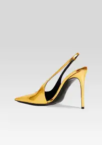 Cindy Slingback Heel(Gold,35)