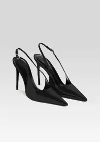 Cindy Slingback Heel(Black,35)
