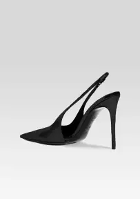 Cindy Slingback Heel(Black,35)