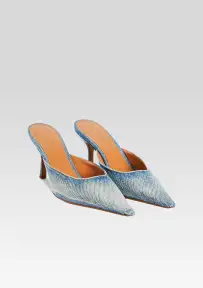 Daphne Denim Mule(Denim,35)