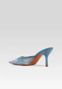Daphne Denim Mule(Denim,35)