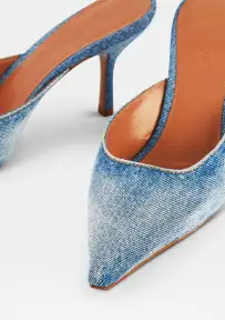 Daphne Denim Mule(Denim,35)